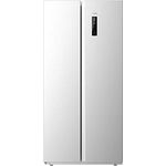 Cecotec Frigorífico Americano 2 Puertas Bolero CoolMarket SBS 430 Inox E. Side by Side de 430 L, Altura 176 cm y 84 cm Ancho, Sistema Multi Air Flow, Total No Frost, Motor Inverter Plus