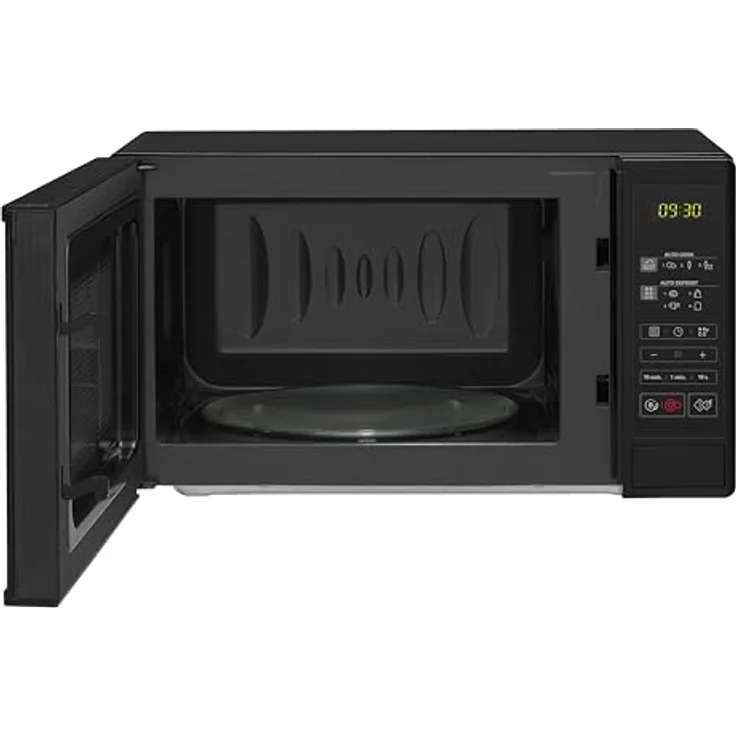 LG MS2042D Mikrowelle, Standgerät, schwarz, 700 Watt, 20 Liter Garraum, antibakteriell beschichteter Innenraum, i-Wave – Bild 5
