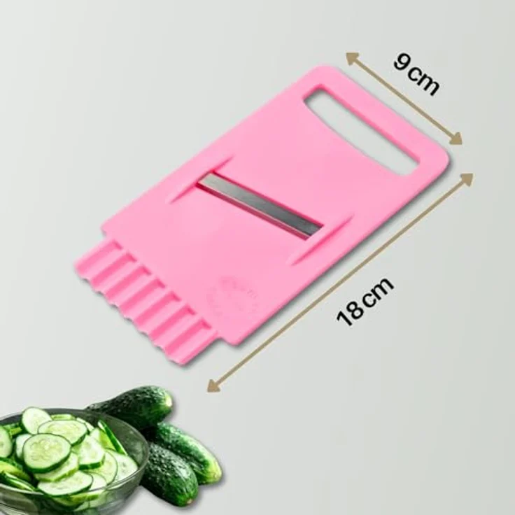Buchsteiner Gemüsehobel, Steel, rosa, 17cm – Bild 4