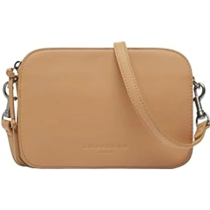 Liebeskind Luka Umhängetasche S, 100% Leder, braun, 20.5 cm x 7 cm x 14.5 cm