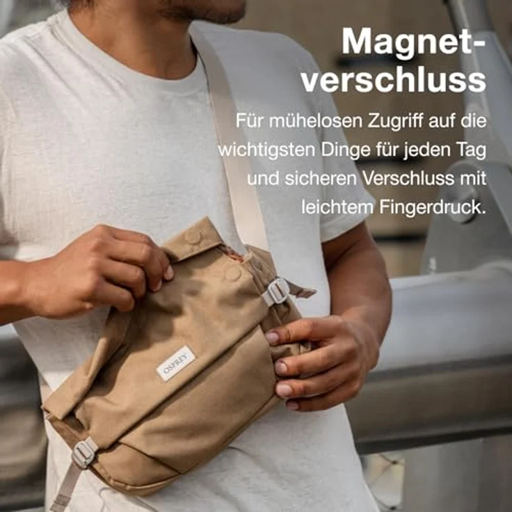 Osprey Arcane Hip Bag, Gürteltasche aus 100% Polyester, 28 cm x 9 cm x 12.5 cm, schwarz – Bild 4