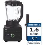 Braun PowerBlend 9 JB 9040 BK Standmixer, 1600W, 10 Geschwindigkeiten, 3L, schwarz
