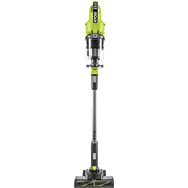 RYOBI 18 V ONE+ Akku-Bodenhandsauger RSV18-0 (30 AirWatt Saugleistung, 820 l/min Luftstrom, 24 cm breite Bodendüse, ohne Akku und Ladegerät), Grün – Bild 2