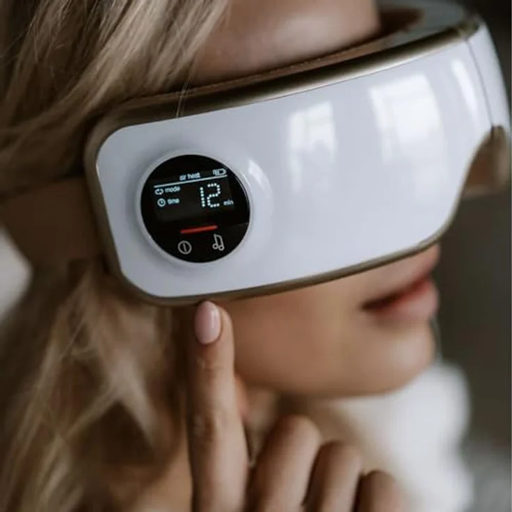 Medivon Oog Massager, Intelligentes Massagegerät mit Luchtdruck, Vibration und Warm Kompression – Bild 5