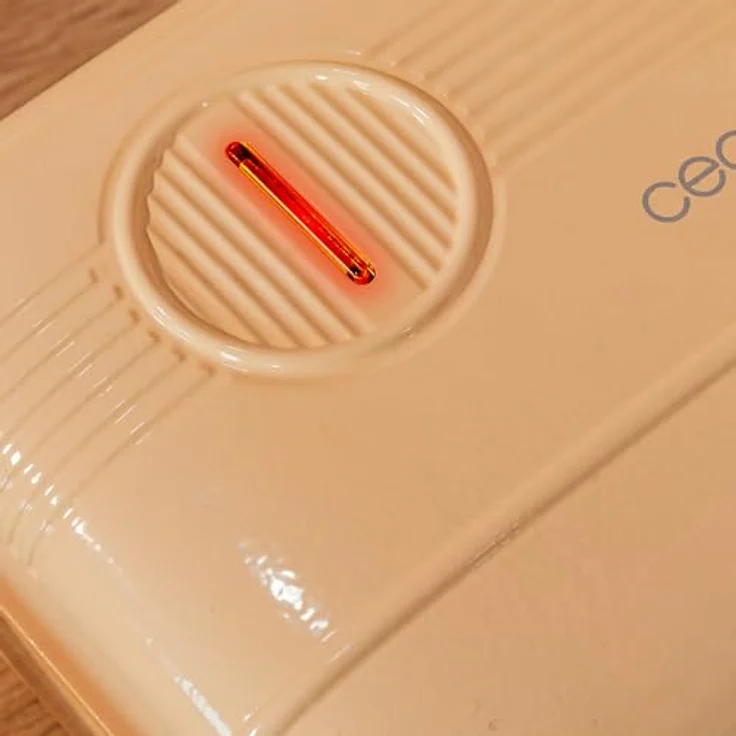 Cecotec 4-in-1-Sandwichmaker Rock'nToast Retro One, 700 W, Gelb, Edelstahlgehäuse – Bild 7