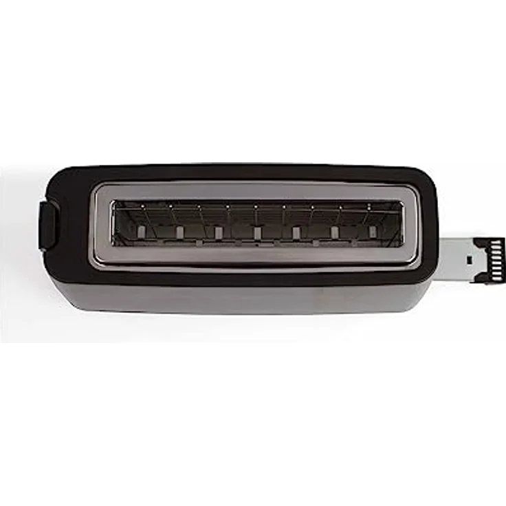 LIVOO DOD168N Breit-Schlitz-Toaster, 800W, Krümelschublade, schwarz – Bild 4