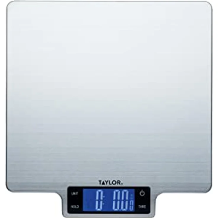 Taylor TYPSCALE10HP Pro Large Platform Kitchen Scales with Tare in Gift Box, Stainless Steel – Bild 2