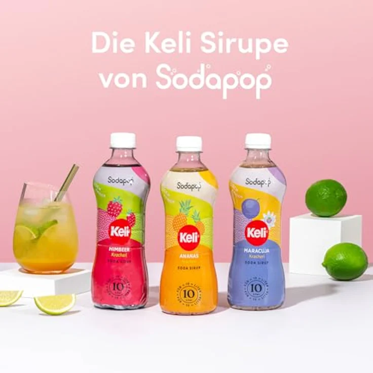 Keli Himbeer Sirup 500ml für 10 Liter - Preisvergleich – Bild 7