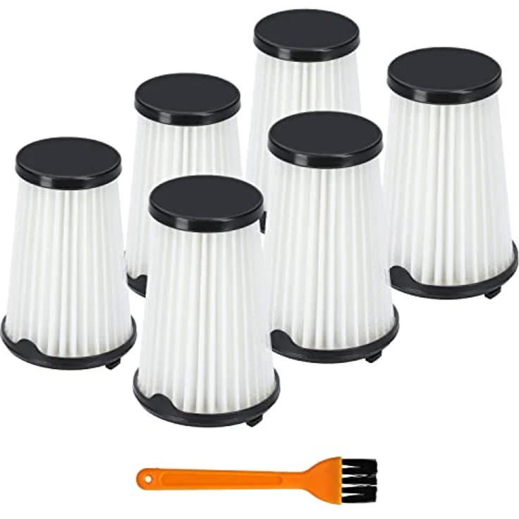 McFilter | 6x Filter geeignet für AEG CX7 und QX8 Staubsauger, Ersatz für HEPA-Filter AEF150 Akkusauger Ergorapido CX7 Animal X Flexibility Animal X Power CX7-2-45an CX7-2-i360 CX7-2-s360 – Bild 1