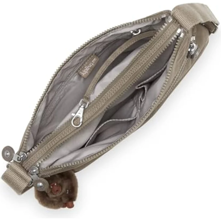 Kipling Basic Alvar BP 18 Umhängetasche, 33 cm, braun, 100% Nylon – Bild 3