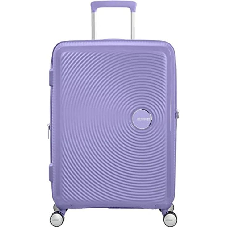 American Tourister Soundbox - 4-Rollen-Trolley 67 cm erw. lavender – Bild 2