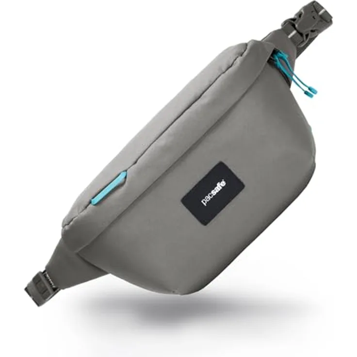 Pacsafe Pacsafe Go 0 Gürteltasche mit RFID Schutz, 27 cm, grau, 100% Polyester