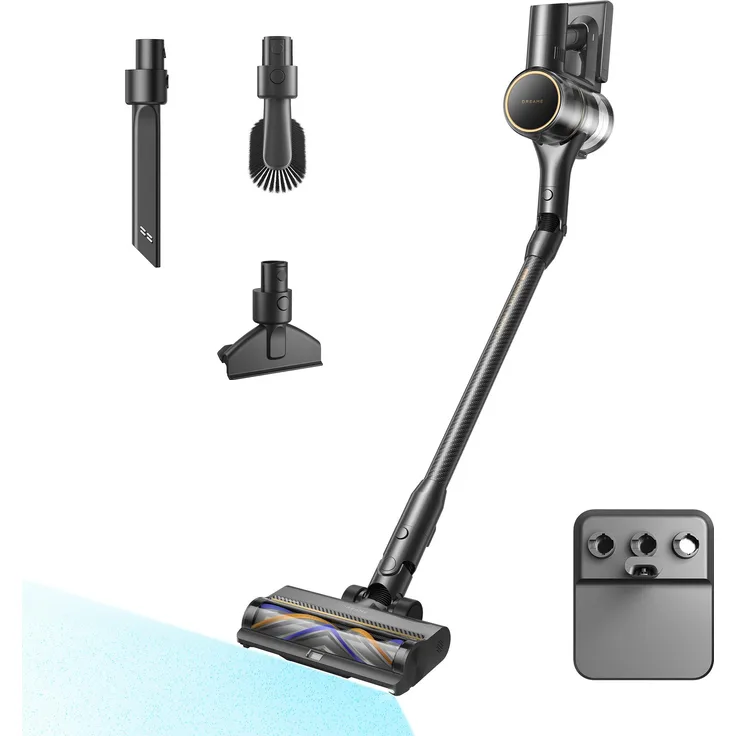 Dreame R20 Pro Akku-Staubsauger, 90° biegsam, TangleCut-Bürste, 26.000 Pa Saugleistung, CelesTect-LED, bis 90 Min. Laufzeit