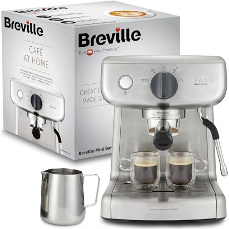 Breville VCF125X Mini Barista, 2 liters, Silber – Bild 2