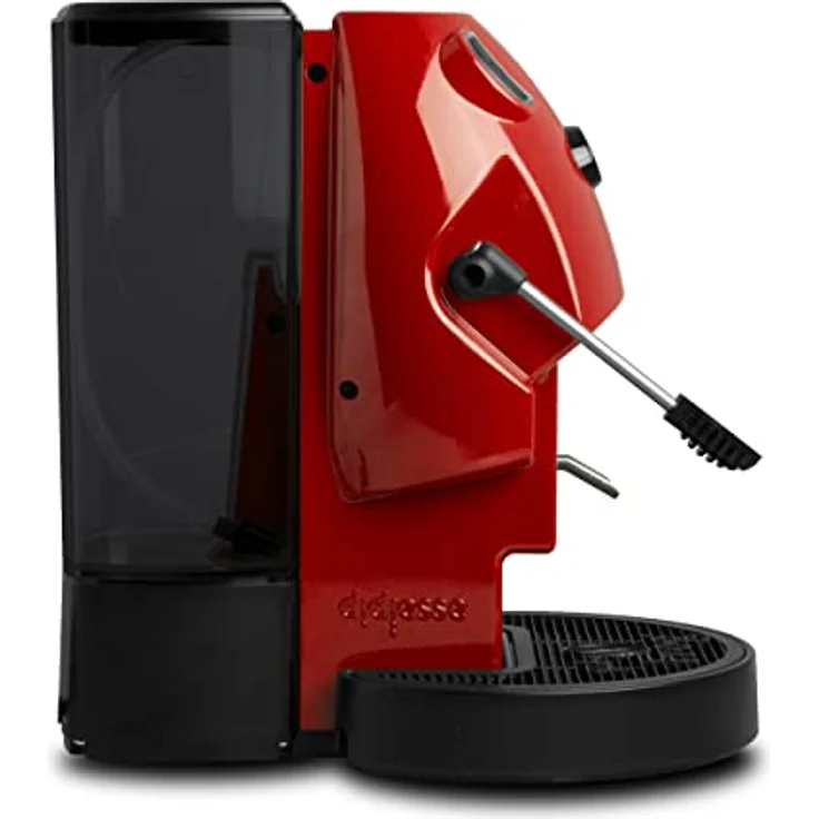 Didiesse Kaffeepadmaschine Baby Frog rosso, E.S.E.-Pad-Maschine, 1,5 Liter Wassertank, 15 bar Druck, rot – Bild 4