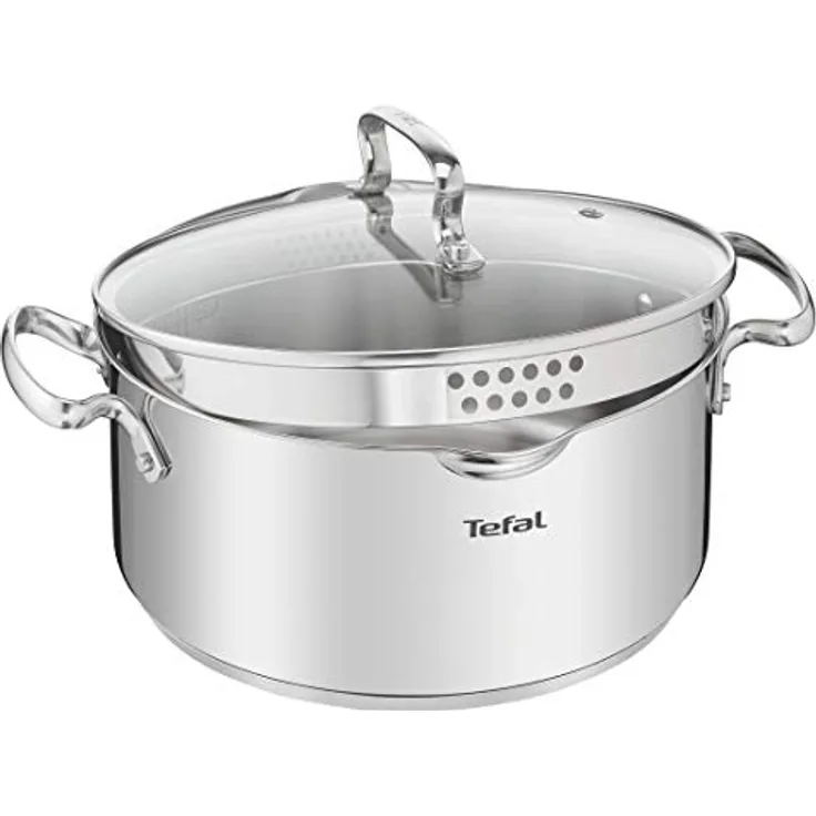 TEFAL DUETTO+ G7194655 Saucepan Round Edelstahl