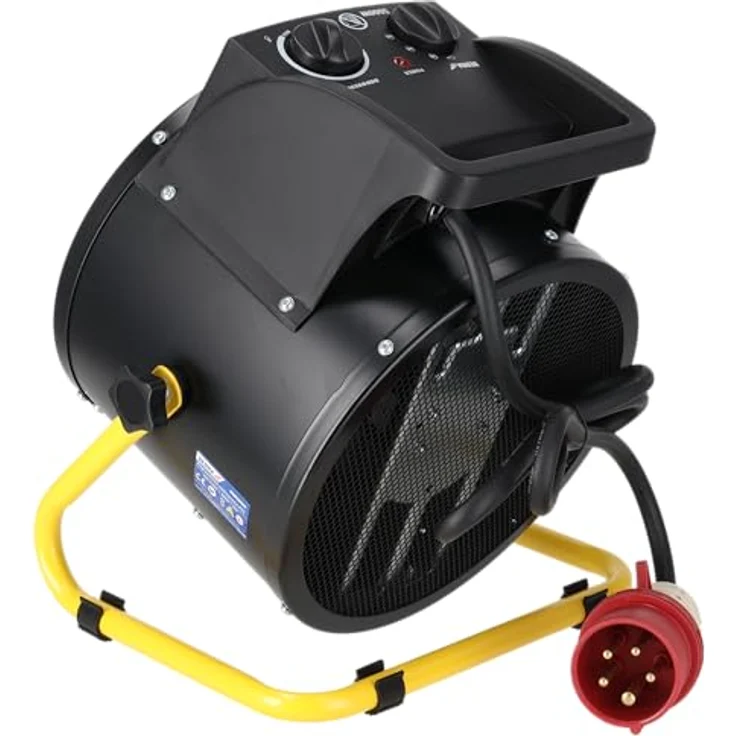 Dedra Elektrischer Heizlüfter PTC 5.0kW, Schwarz – Bild 4