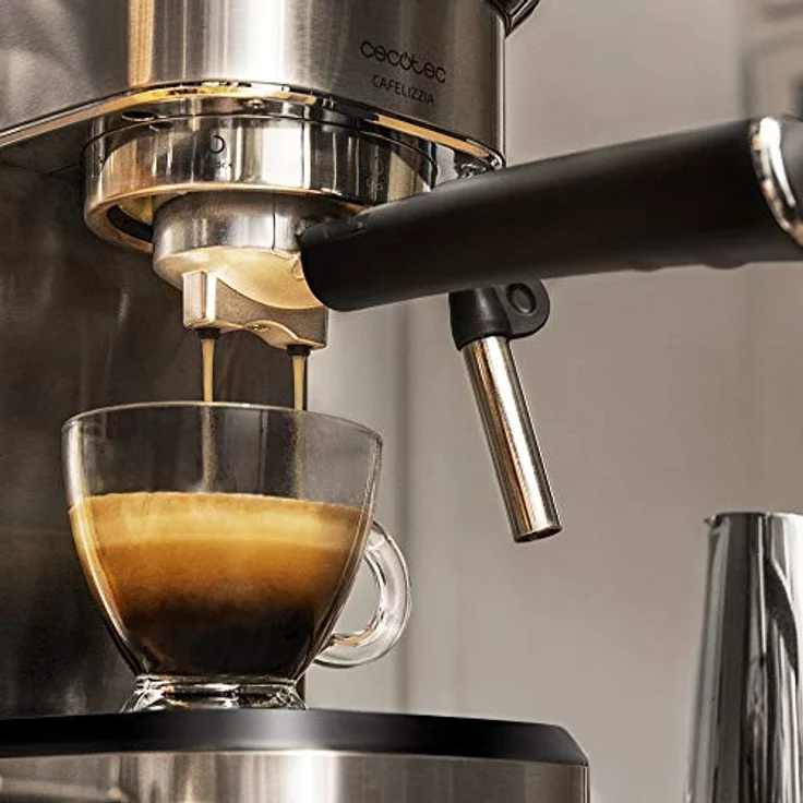 Cecotec Cafelizzia 790 Manuelle Express-Kaffeemaschine, 1,2 L 1350W Silberfarben – Bild 3