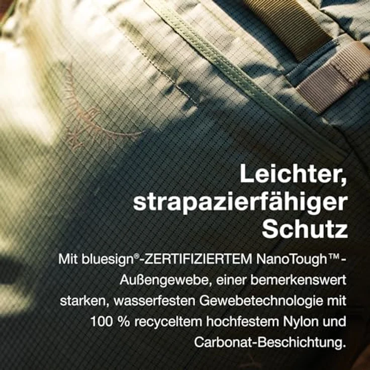 Osprey Transporter Wheeled Duffel 90, geräumige Reisetasche mit wasserfestem NanoTough™-Gewebe, Schwarz, 90 l – Bild 3