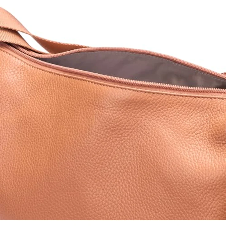 Mandarina Duck Mellow Leather Schultertasche 36 cm, 100% Leder, braun – Bild 2