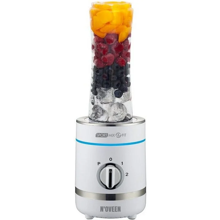 Noveen Smoothie-Maker Mixer Stand Blender 300 W, Hochleistungs Mixer, Stahlfinish mit LED-Beleuchtung – Bild 1