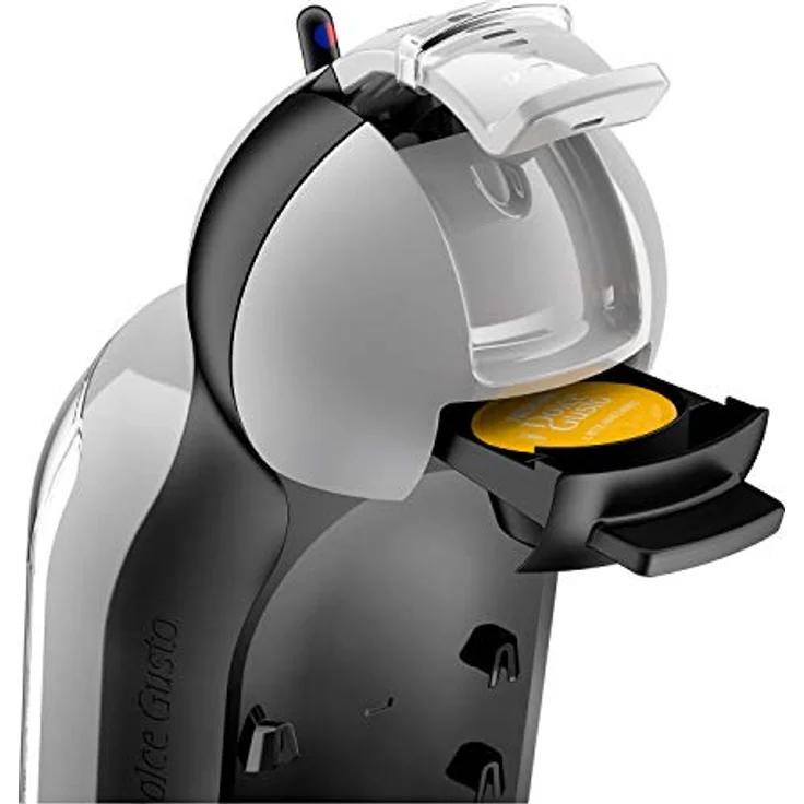 Krups KP123B Dolce Gusto Maschine Mini Me, Kaffeekapselmaschine, über 30 verschiedene Getränke vollautomatisch, Heiß- und Kaltfunktion, 1500 Watt, Artic-Grey/schwarz – Bild 4