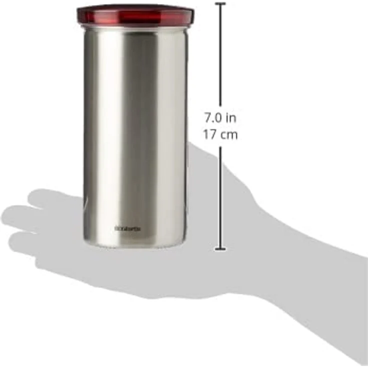 Brabantia Kaffeepaddose Matt Steel FPP 476181 – Bild 5