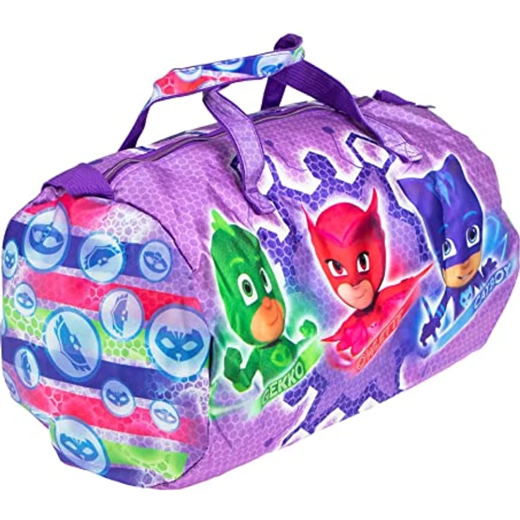 PJ Masks Sporttasche, bunte Gymtasche mit Kordelzugverschluss, ideal für Schule und Reise – Bild 2