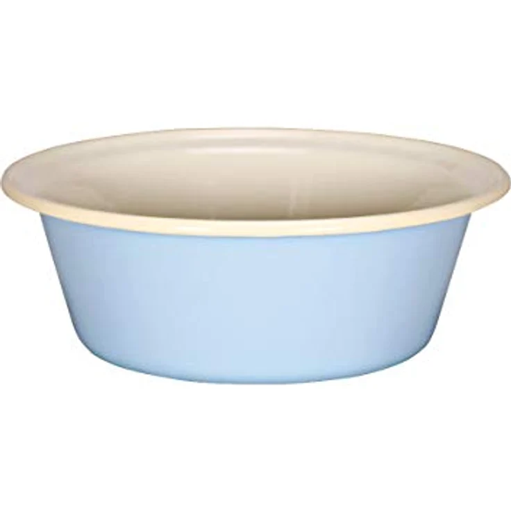 Karl Krueger 90159 Schüssel Set Sylt 3 tlg. (20, 24 und 28 cm), emailliert, blau - Schnitt- & kratzfeste Oberfläche, vielseitig einsetzbar, spülmaschinengeeignet – Bild 3