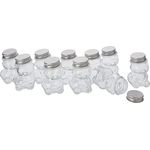 VBS Bärchenglas, 10 Stück - Tolle Gläser als Bärenmotiv, ideal zum Befüllen von Badesalzen