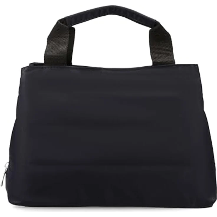 Picard Shopper Happy, Nylon Einkaufstasche, wasserabweisend, schwarz, drei Fächer – Bild 3