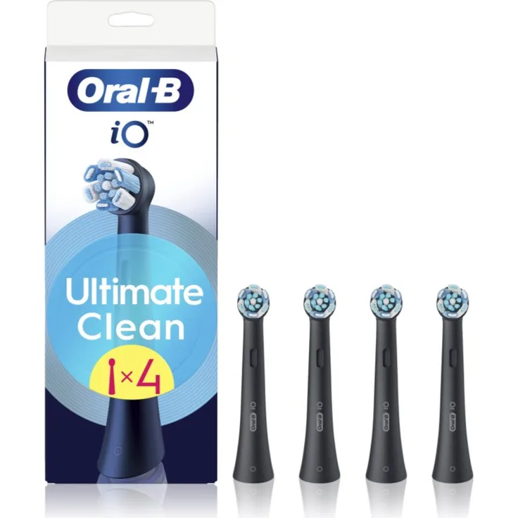 Oral B iO Ultimate Clean Ersatzkopf für Zahnbürste Black 4 St.