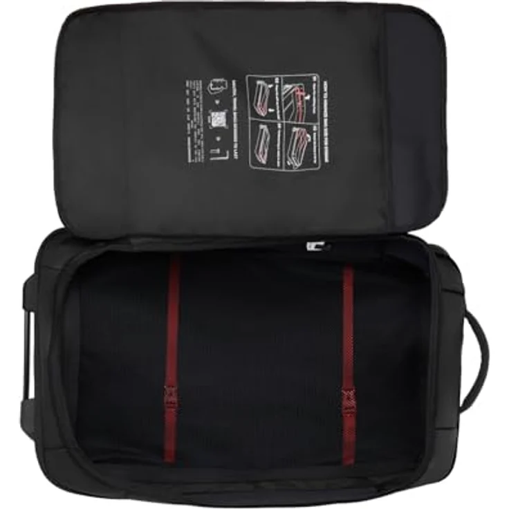 Vaude Takutea 65, Trolley mit 2 Rollen, 65 cm, schwarz, 100% Polyurethan – Bild 3
