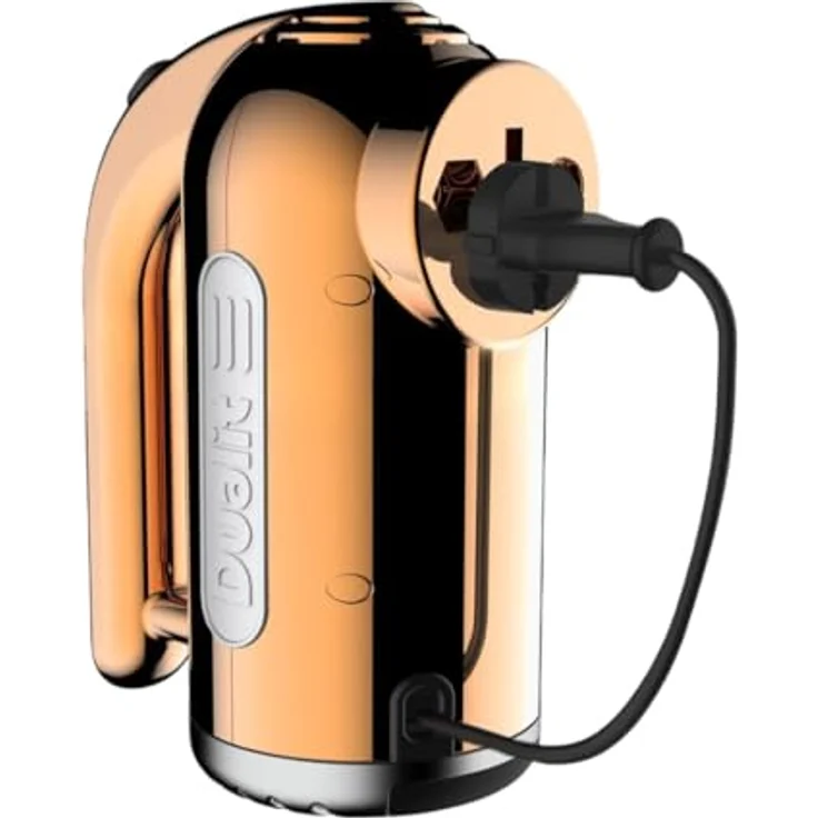Dualit CLASSIC Handmixer Kupfer, 400 W mit 4 Geschwindigkeitsstufen und Edelstahlgehäuse – Bild 5