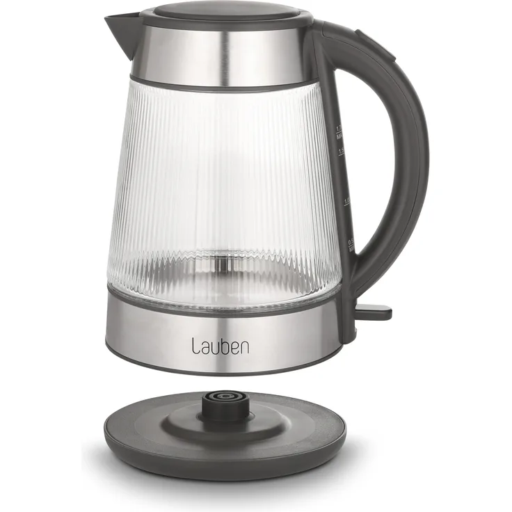 Lauben 17GG, Wasserkocher aus Glas mit temperaturgeregeltem Heizen