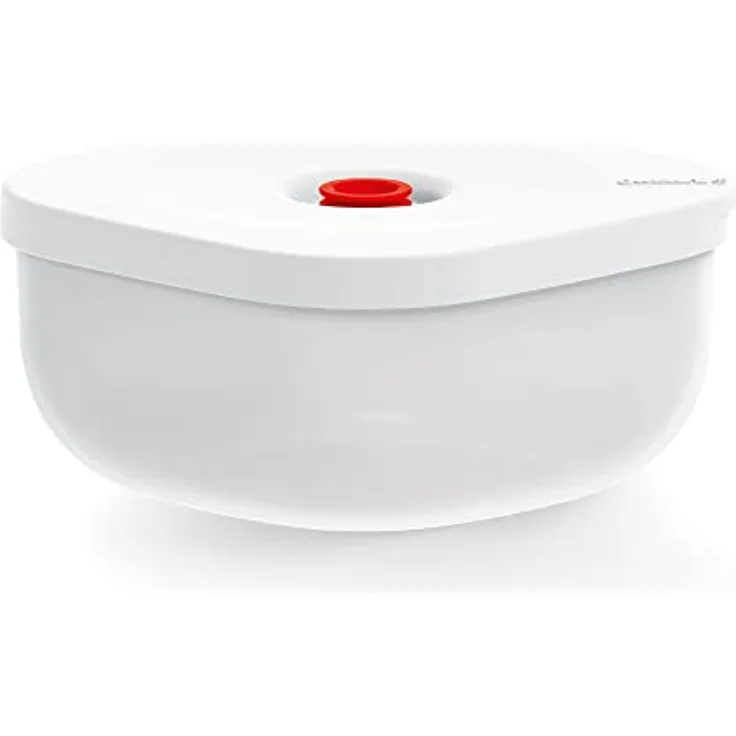 Guzzini - Kitchen Active Design, SAVE IT Vakuumbehälter Flach (L) - Weiß, 19,7x19,7xh9,7 cm | 1900 cc - 11850211