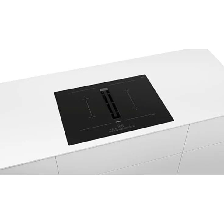 Bosch PVQ711GA6, Induktionskochfeld mit integriertem Dunstabzug und Flachkanal L, Serie 6, Breite 70 cm, Rahmenlos, Combi Zone, Power Boost, Kindersicherung – Bild 3