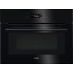 AEG Einbau-Kompaktbackofen S7000 mit intergrierter Mikrowelle Schwarz KMK761080B