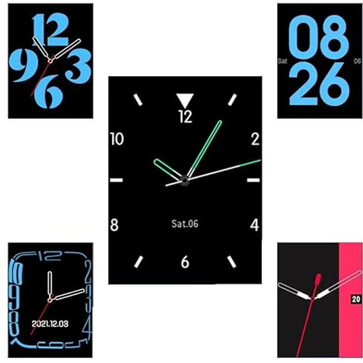 NikuTRAX Krankenpflegeuhr Senioren GPS-Smartwatch NC83S mit SOS, 3G-Sturzsensor, Blutdruckmessung - schwarz – Bild 5