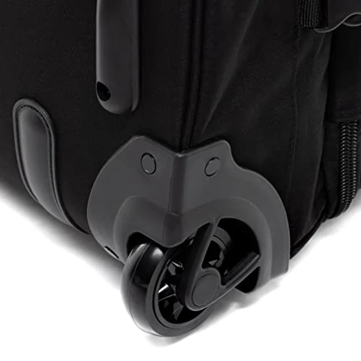 SONS OF ALOHA XXL Reisetasche mit 2 Rollen Kane Rollkoffer 80 cm Koffer Sporttasche Reise-Trolley recyceltes Meeresplastik 140L, schwarz – Bild 5