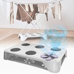 TOSA HEYDRY Wäschetrockner für Wäscheständer, schnell & energiesparend trocknen, platzsparende Trockner-Alternative, weiß