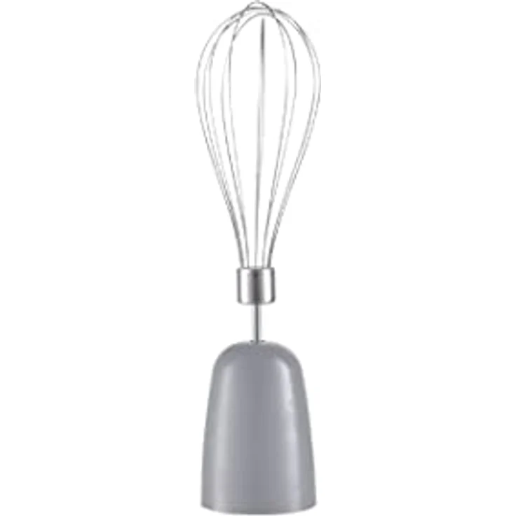 Melchioni Mixxxo Trio Stabmixer 400 W, grau und weiß, mit 2 Geschwindigkeiten, abnehmbaren Stahlfuß, Edelstahlklingen und Zubehörset – Bild 5