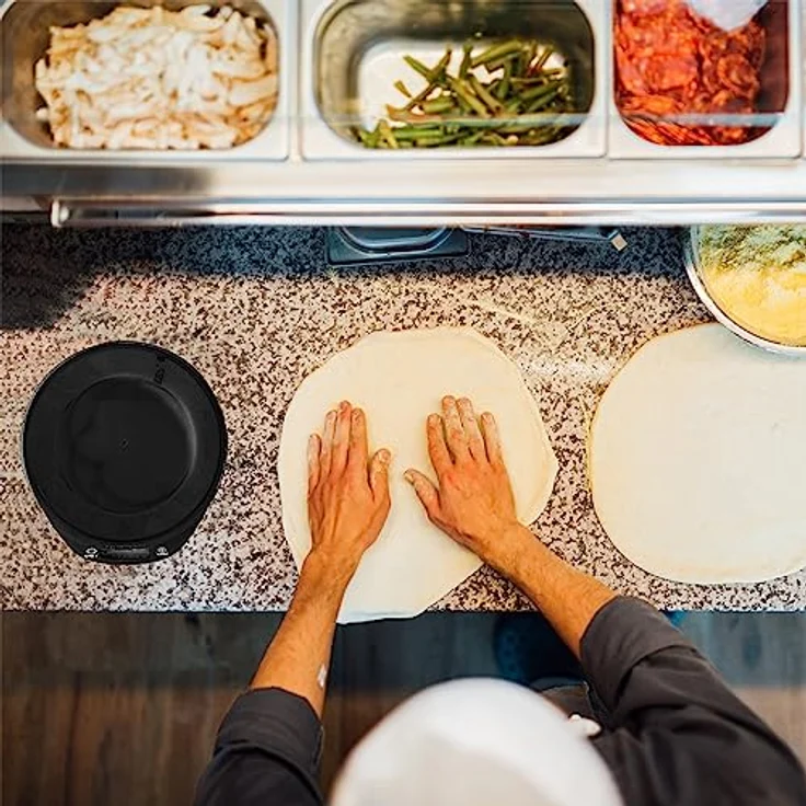 Retoo Küchenwaage mit Schüssel, bis 5 kg, Kochwaage mit abnehmbarer Schüssel zum Backen und Kochen, LCD-Display, Digitale Waage, Haushaltswaage mit großer Rührschüssel, Wiegeschsse Schwarz – Bild 5