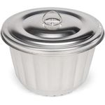 ametalurgica Kitchen Basics Waterbadvorm - 2,0 l - Aluminium Puddingform