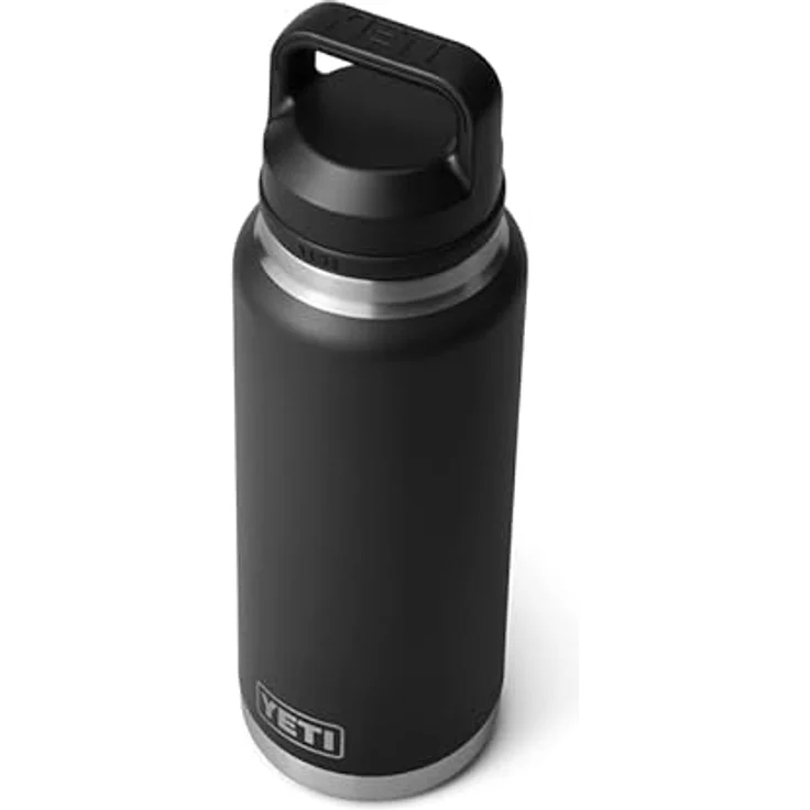 YETI Rambler Flasche Mit Chug-verschluss, Black, 36 oz (1065 ml) - 100% leak-proof, 18/8 stainless steel, Dishwasher-safe – Bild 3