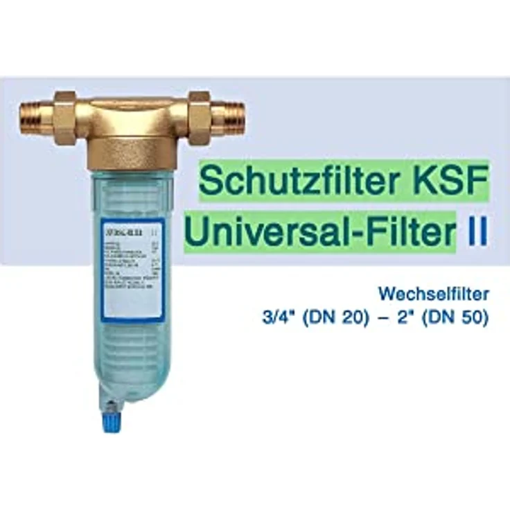 BWT Filterelemente für Universal 90 my, weiße Ausführung, 3/4-11/4 50964E - Wasserfilter von BWT, Filterelement 3⁄4" + 1 1⁄4", 90μm, UK 6 Stück – Bild 4