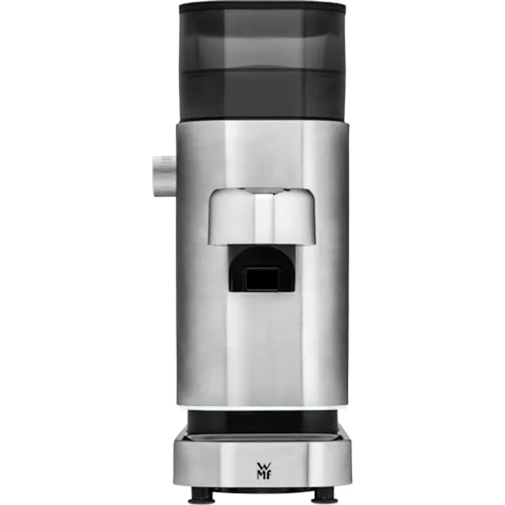 WMF Lumero Espressomühle elektrisch 150 Watt, LED Touch-Tasten, 40 Mahlgrade, Kaffeemehlbehälter, Cromargan Edelstahl matt