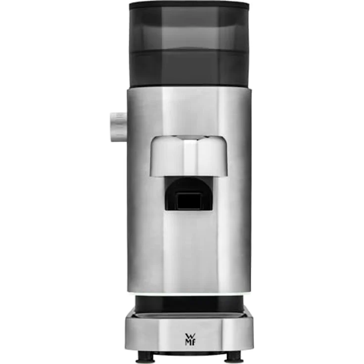 WMF Lumero Espressomühle elektrisch 150 Watt, LED Touch-Tasten, 40 Mahlgrade, Kaffeemehlbehälter, Cromargan Edelstahl matt – Bild 1