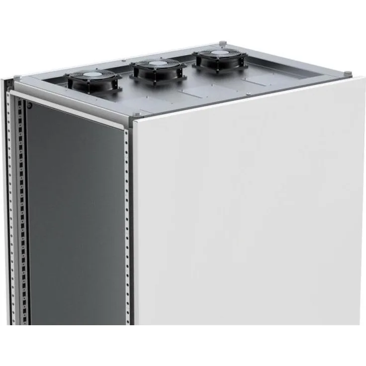 nVent Hoffman DFN02, Belüftungsventilator mit 160 m³/h Luftstrom, schwarz, IP20, für Dachbetrieb
