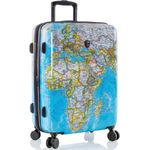 Heys Hartschalen-Trolley Journey 3G bunt, 66 cm, 4 Rollen, Reisegepäck Koffer mittel groß TSA Schloss Volumenerweiterung